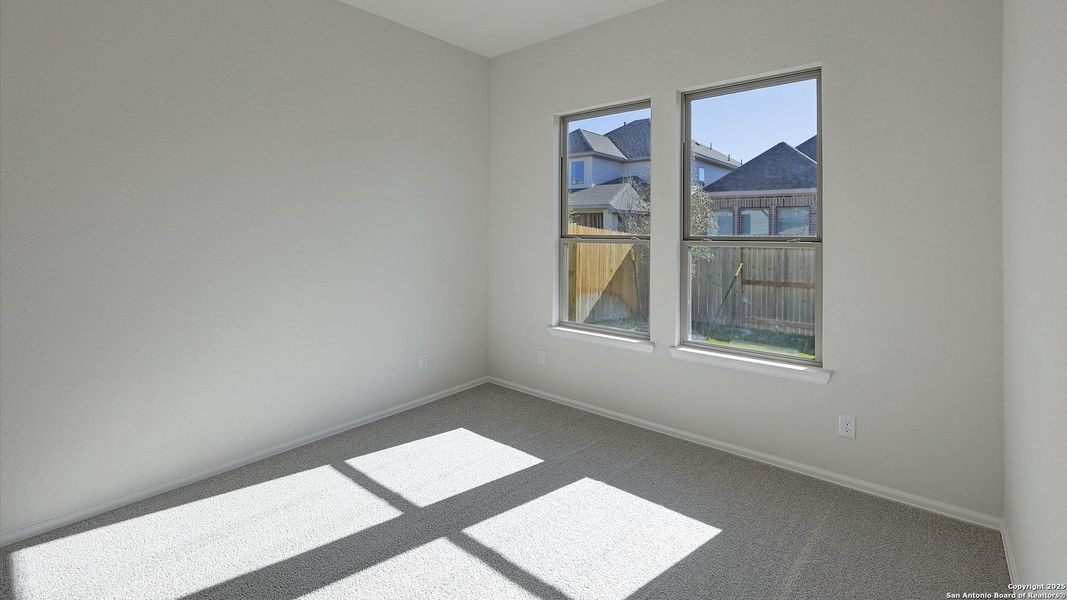 Spacious, unfurnished interior of a new home in Stillwater Ranch 40', San Antonio (Image 17). Spacious, unfurnished interior of a new home in Stillwater Ranch 40', San Antonio (Image 17).