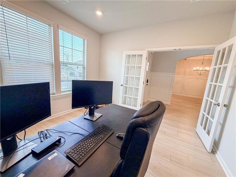 Furnished interior view inside a new home in , Stockbridge (Image 73).
