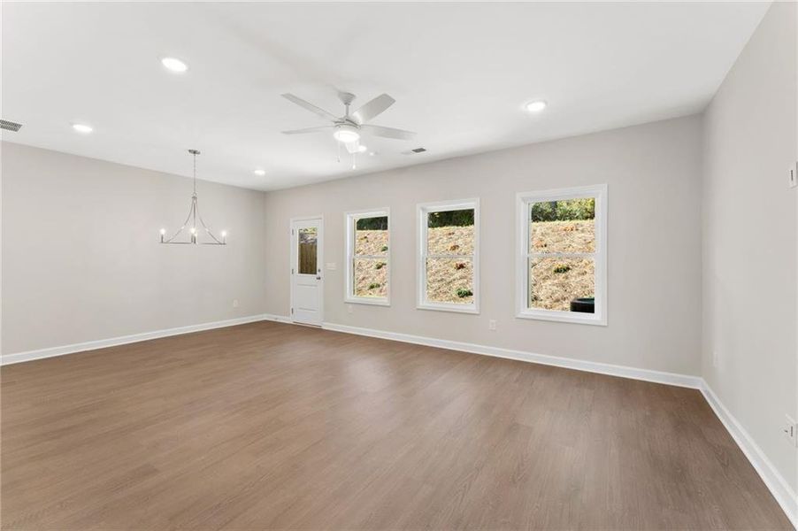 Spacious, unfurnished interior of a new home in Wildwood Place, Powder Springs (Image 16).