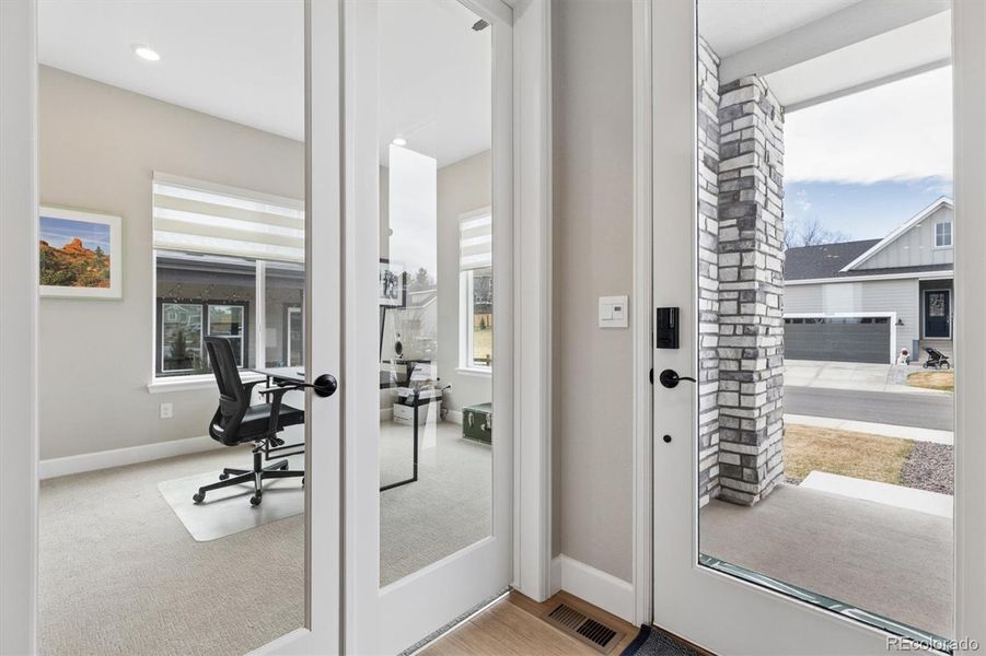 Furnished interior view inside a new home in , Littleton (Image 12).