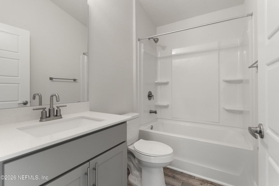Furnished interior view inside a new home in Shadow Crest at Rolling Hills, Green Cove Springs (Image 8).