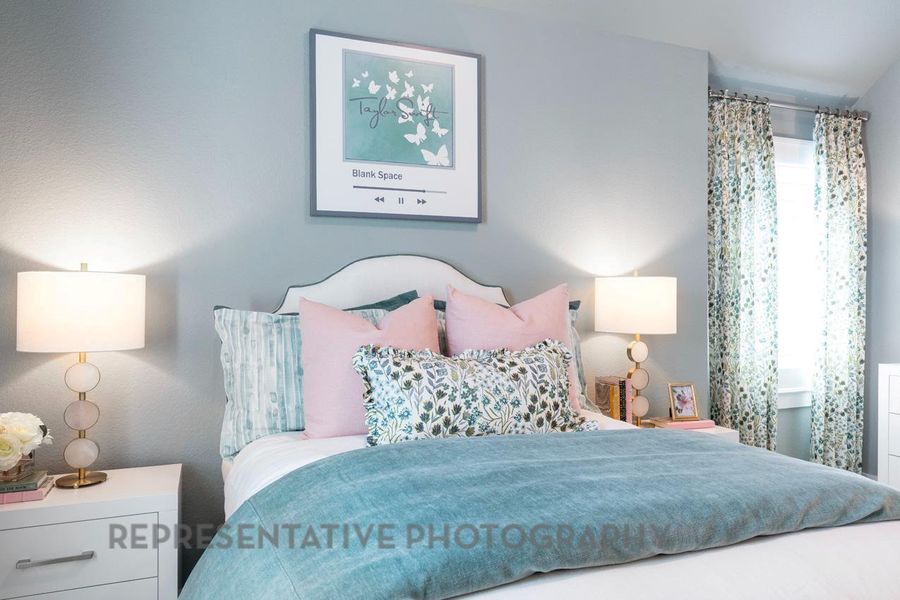 Furnished interior view inside a new home in Jordan Ranch, Fulshear (Image 10).