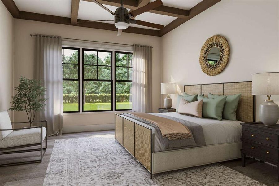 Furnished interior view inside a new home in , Weatherford (Image 6).