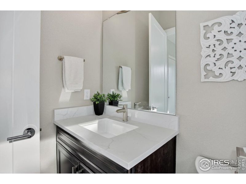 Powder Room on Main Level