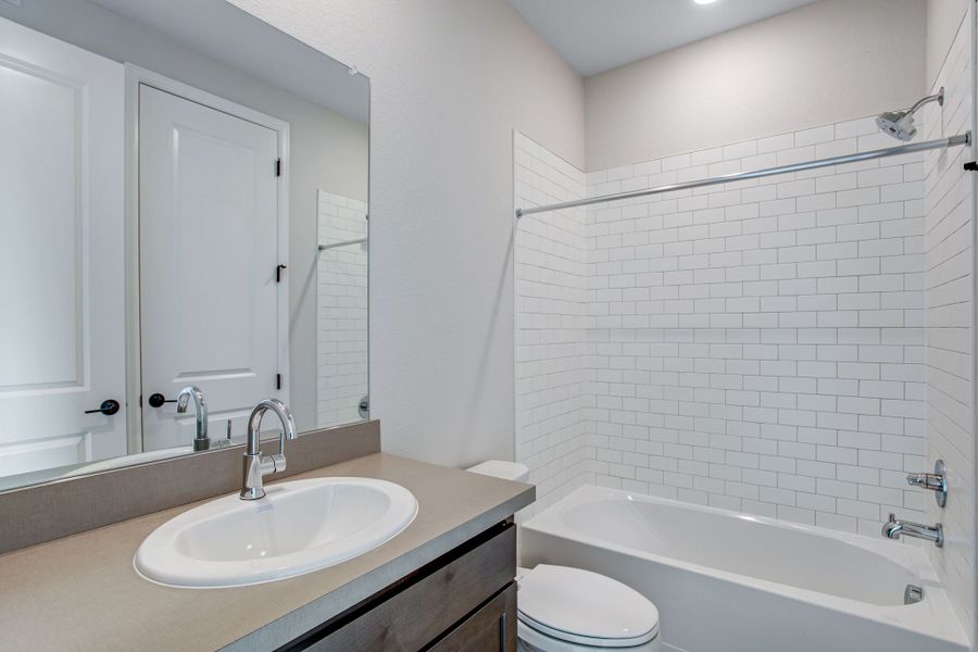 Furnished interior view inside a new home in Sugar Mill Village, Longmont (Image 7).