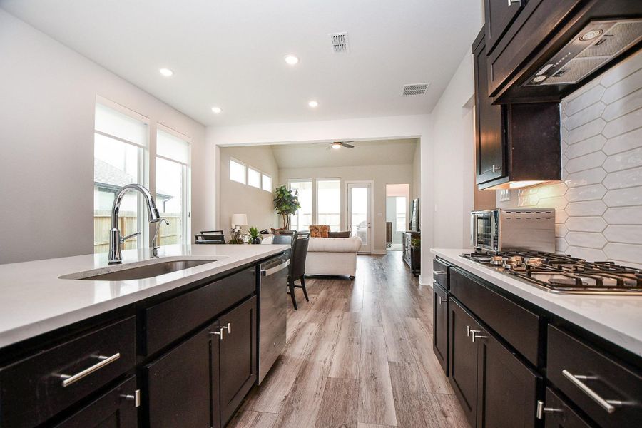 Furnished interior view inside a new home in , Richmond (Image 17).