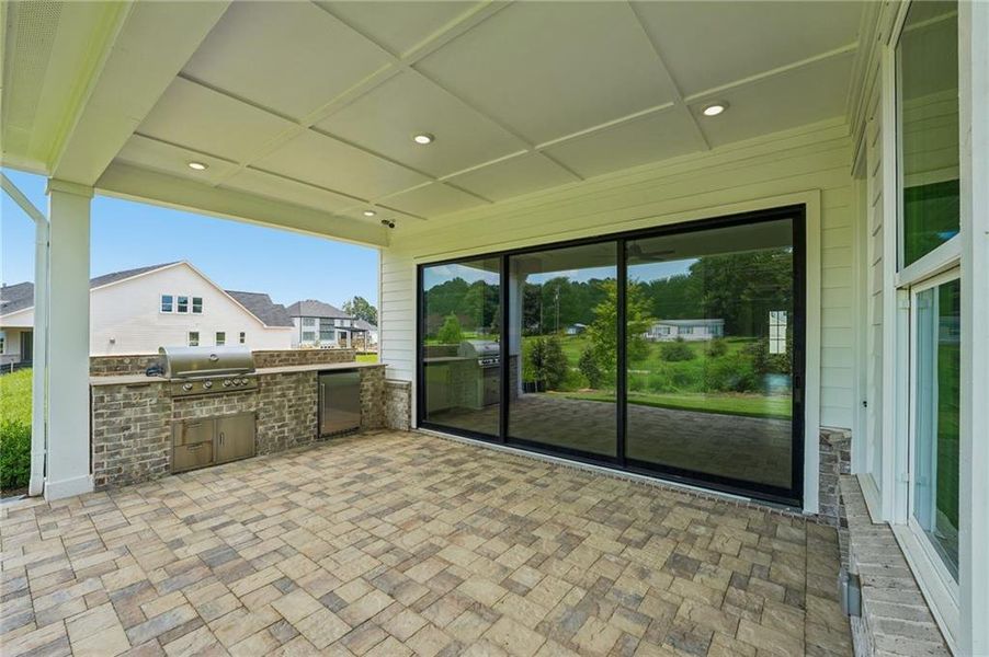 Exterior details and patio area of a home in , Cumming (Image 27).