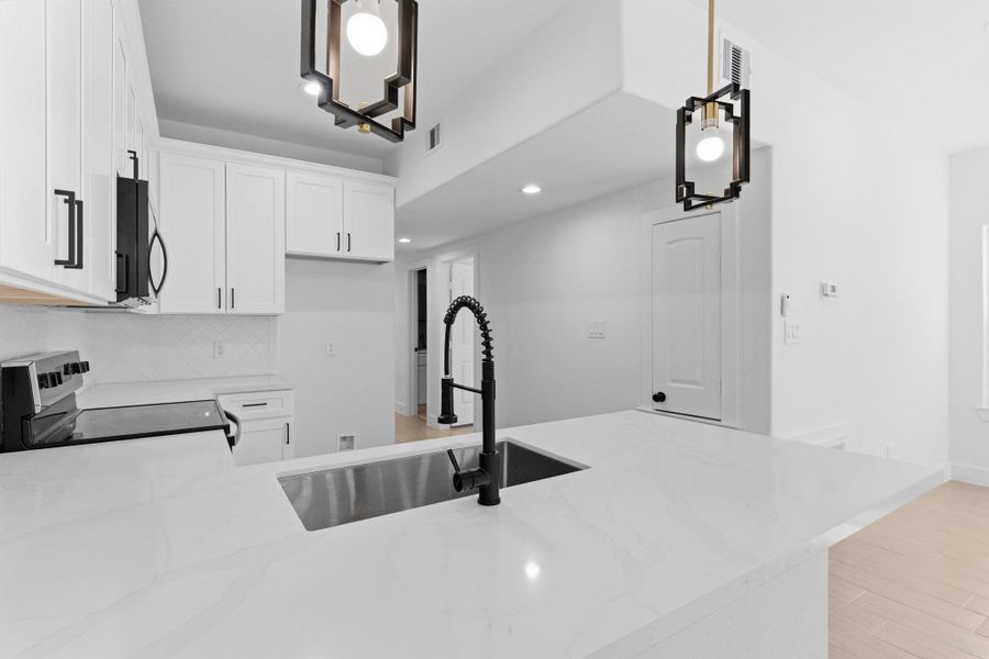 Furnished interior view inside a new home in , Houston (Image 6).