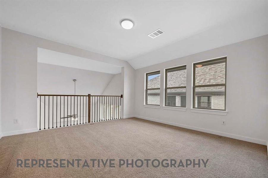 Spacious, unfurnished interior of a new home in Wellington, Haslet (Image 16). Spacious, unfurnished interior of a new home in Wellington, Haslet (Image 16).