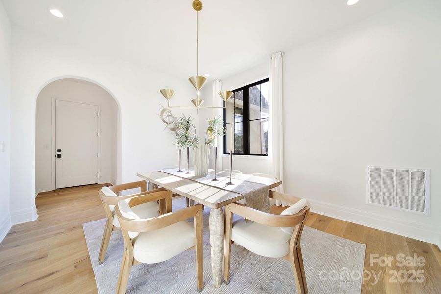 Furnished interior view inside a new home in , Charlotte (Image 12). Furnished interior view inside a new home in , Charlotte (Image 12).