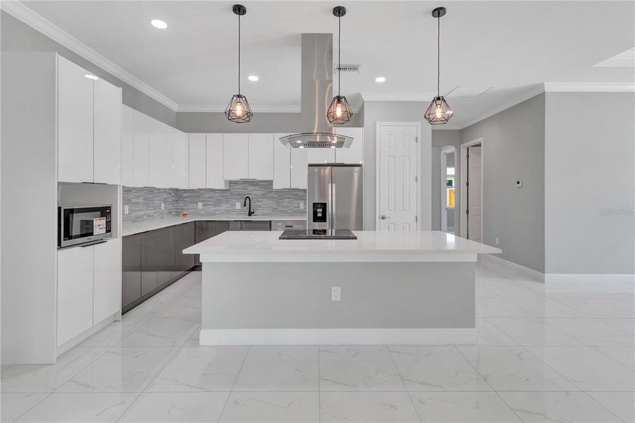 Furnished interior view inside a new home in , Leesburg (Image 11).