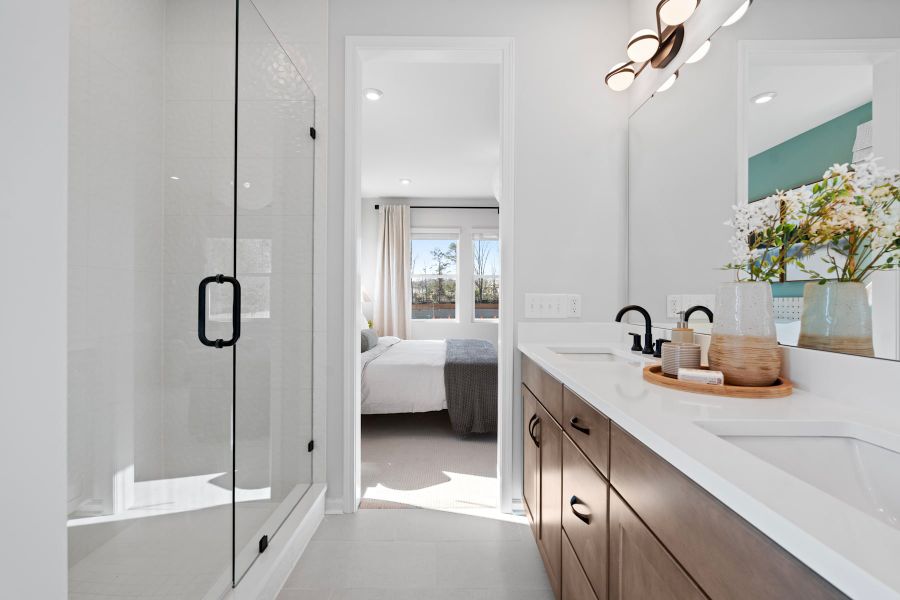 Representative furnished interior of a home built from the Braden by Tri Pointe Homes in Southmont, Charlotte (Image 29). Representative furnished interior of a home built from the Braden by Tri Pointe Homes in Southmont, Charlotte (Image 29).