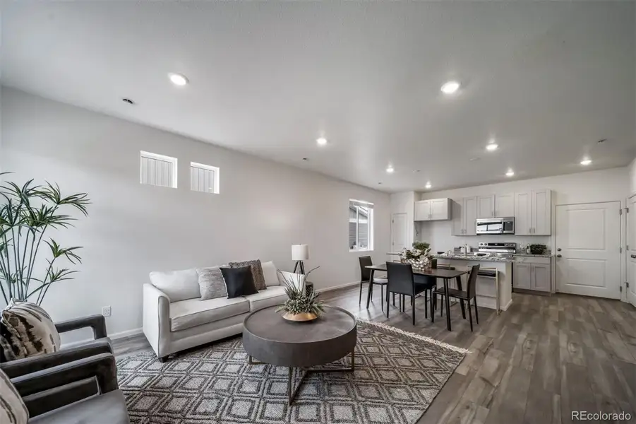 Furnished interior view inside a new home in , Aurora (Image 3).