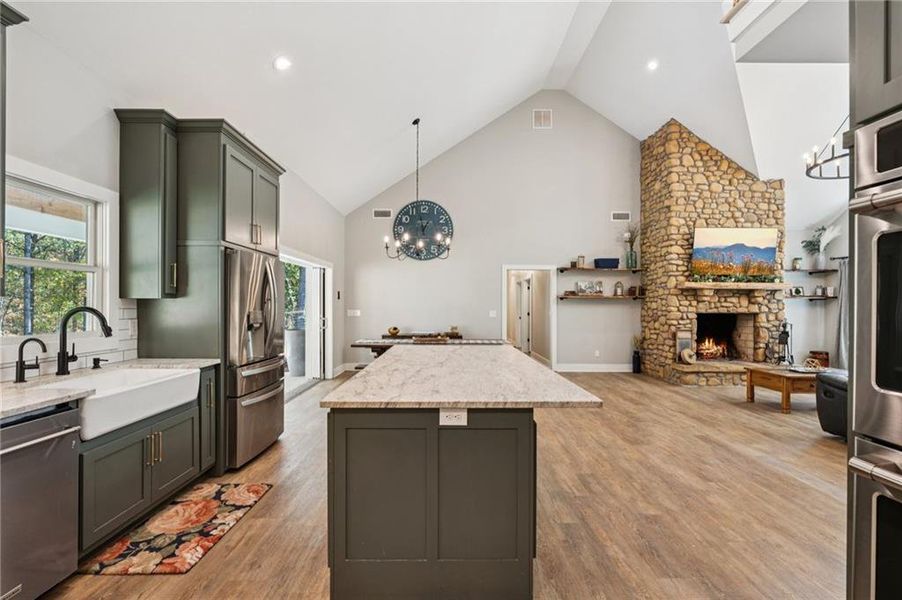 Furnished interior view inside a new home in , Dahlonega (Image 25). Furnished interior view inside a new home in , Dahlonega (Image 25).