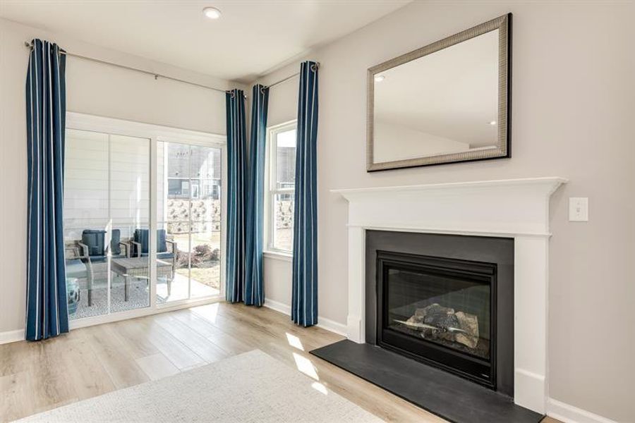 Furnished interior view inside a new home in Newberry 55+, McDonough (Image 10).