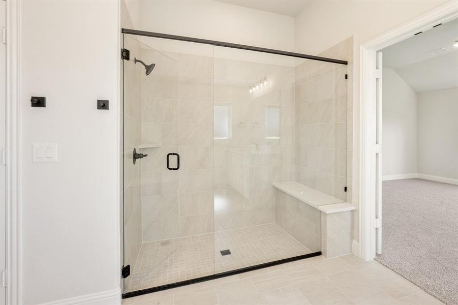 Furnished interior view inside a new home in Wildcat Ridge Phase 3, Godley (Image 11).