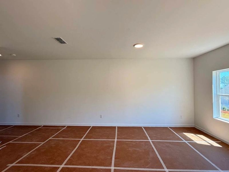 Family Room Construction Progress