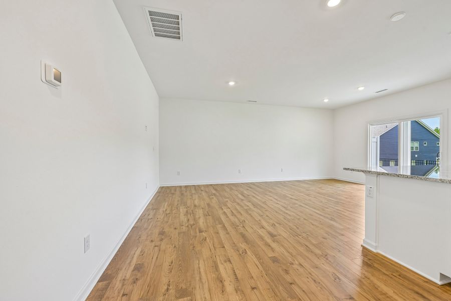 Spacious, unfurnished interior of a new home in Forestville Station, Wake Forest (Image 15).