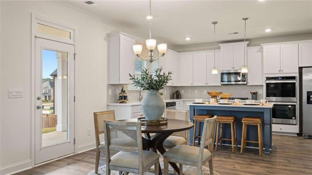 Furnished interior view inside a new home in The Gates at Pates Creek, Hampton (Image 39).
