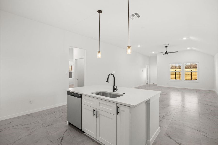 Furnished interior view inside a new home in Foxtail Palms, Manvel (Image 5). Furnished interior view inside a new home in Foxtail Palms, Manvel (Image 5).