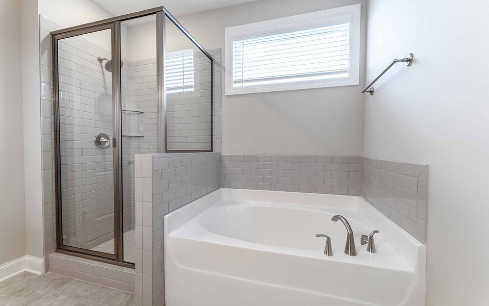 Furnished interior view inside a new home in The Retreat at Norman Farm, Hendersonville (Image 10). Furnished interior view inside a new home in The Retreat at Norman Farm, Hendersonville (Image 10).