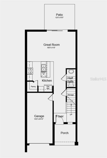 2D floor plan layout of this home in , Nokomis, FL (Image 4).