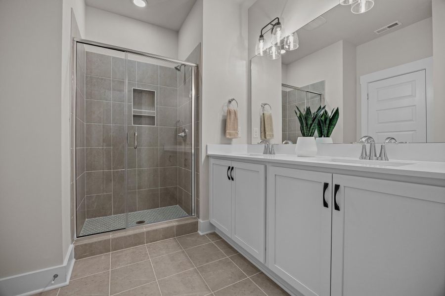 Representative furnished interior of a home built from the I Got Chills by Garman Homes in Allen Park, Raleigh (Image 11). Representative furnished interior of a home built from the I Got Chills by Garman Homes in Allen Park, Raleigh (Image 11).