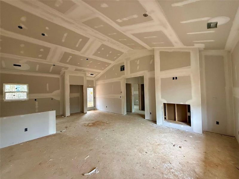 In-progress construction of a new home in , Tallapoosa, GA (Image 34).