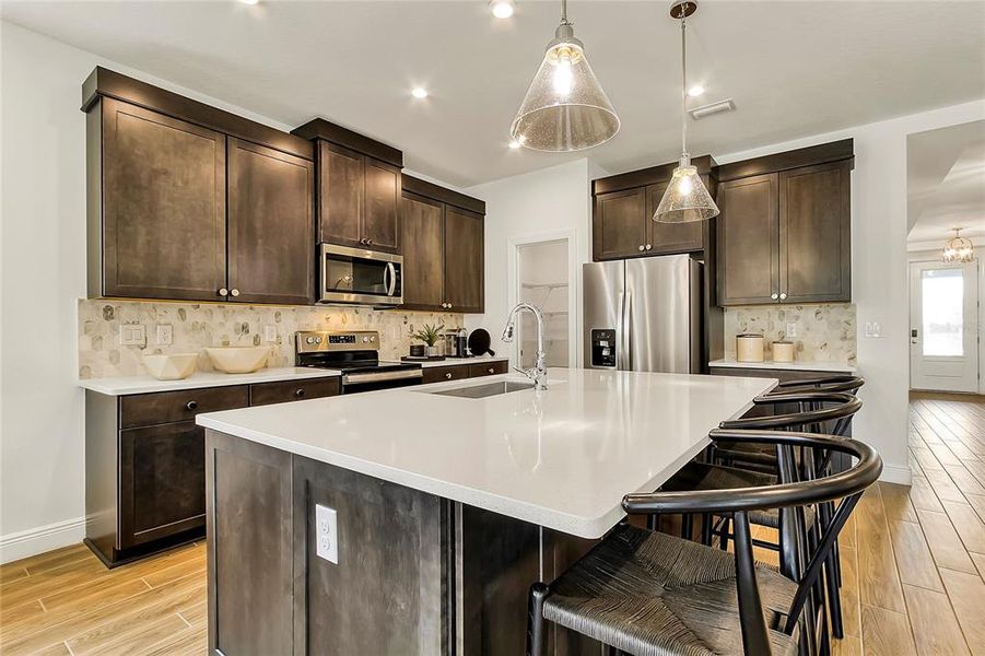 Furnished interior view inside a new home in Prairie Oaks, St. Cloud (Image 53).