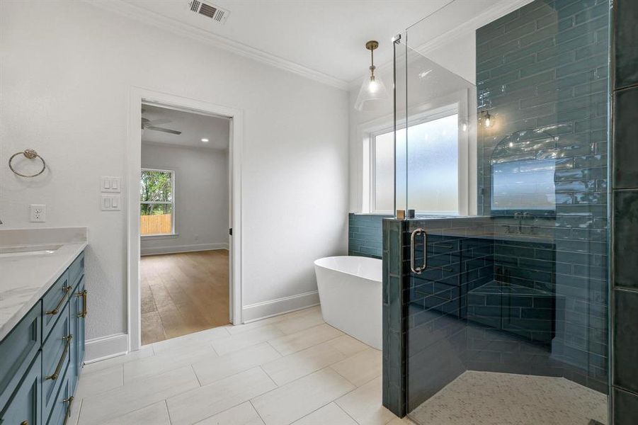 Furnished interior view inside a new home in , Athens (Image 11).