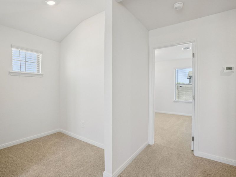 Spacious, unfurnished interior of a new home in Legendary Trails - Premier Series, Cibolo (Image 19).