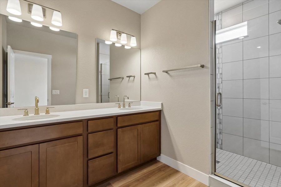 Furnished interior view inside a new home in Pony Park, Colorado Springs (Image 9).