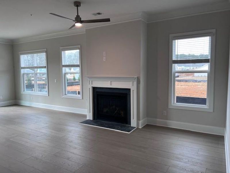 Spacious, unfurnished interior of a new home in The Reserve at Bells Ferry, Kennesaw (Image 3).