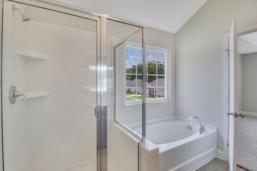 St. Helena – Primary Bath Tub and Separate Shower St. Helena – Primary Bath Tub and Separate Shower