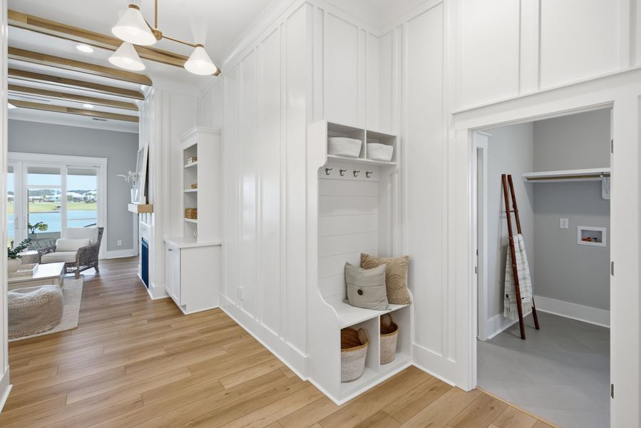 Furnished interior view inside a new home in The Sanctuary at Sunset Beach, Sunset Beach (Image 7).