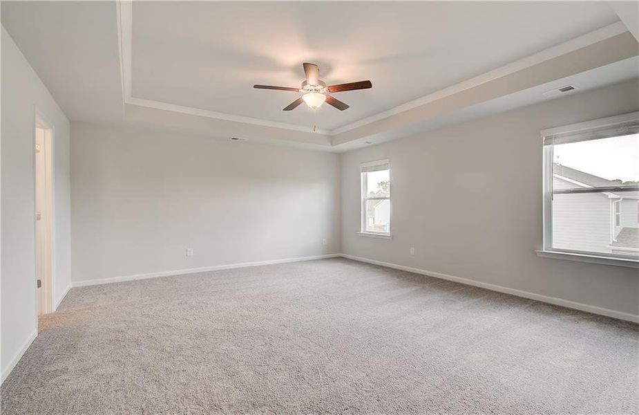 Spacious, unfurnished interior of a new home in Cooper Park, McDonough (Image 15).