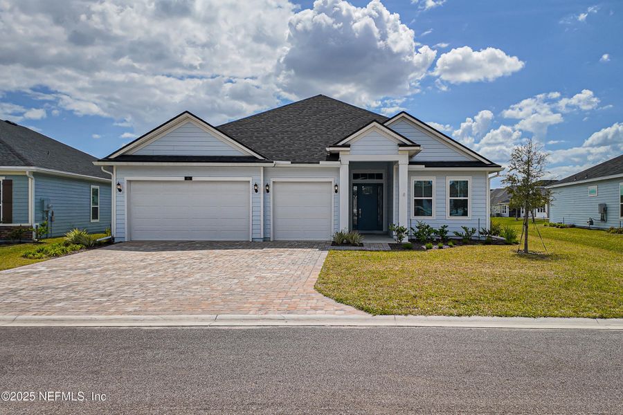 Front exterior of a new home in , St. Augustine, FL, highlighting curb appeal (Image 23). Front exterior of a new home in , St. Augustine, FL, highlighting curb appeal (Image 23).