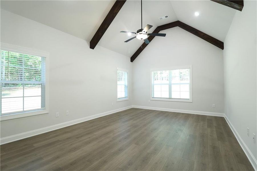Spacious, unfurnished interior of a new home in Ella Springs, Covington (Image 7). Spacious, unfurnished interior of a new home in Ella Springs, Covington (Image 7).
