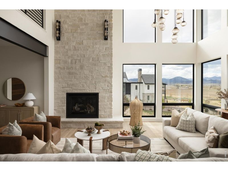 Furnished interior view inside a new home in , Berthoud (Image 28).