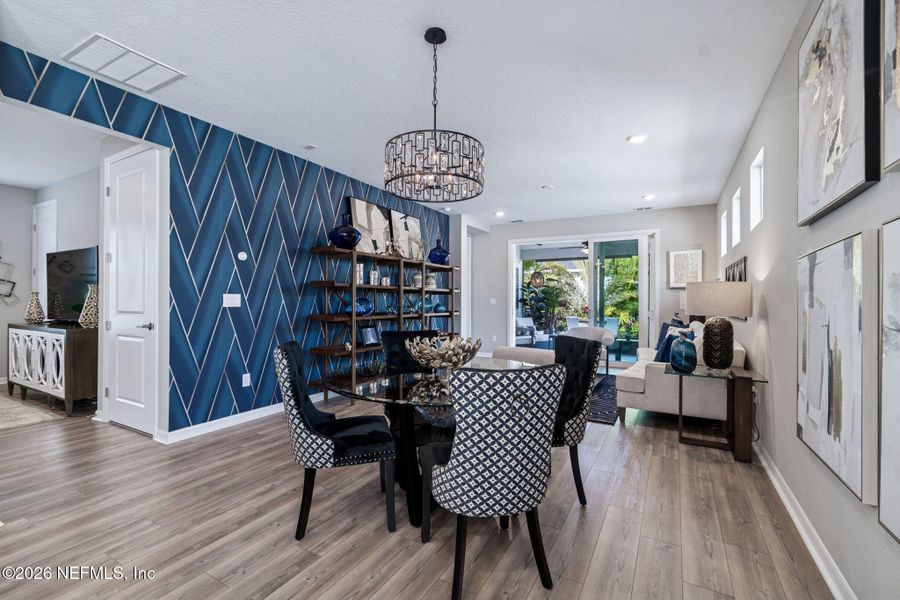 Furnished interior view inside a new home in , St. Augustine (Image 15).
