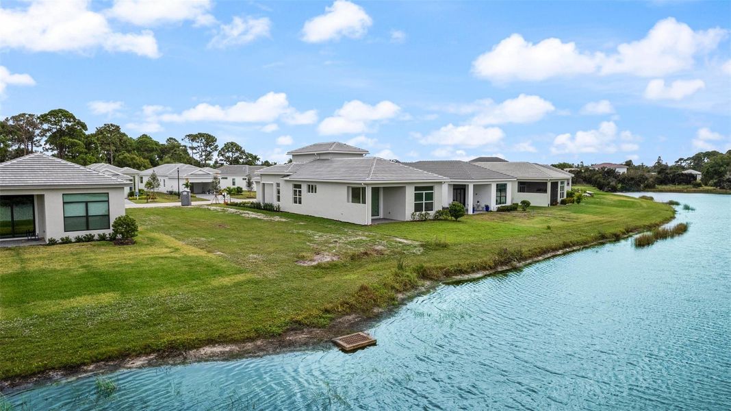 Exterior details and patio area of a home in , Port St. Lucie (Image 13). Exterior details and patio area of a home in , Port St. Lucie (Image 13).