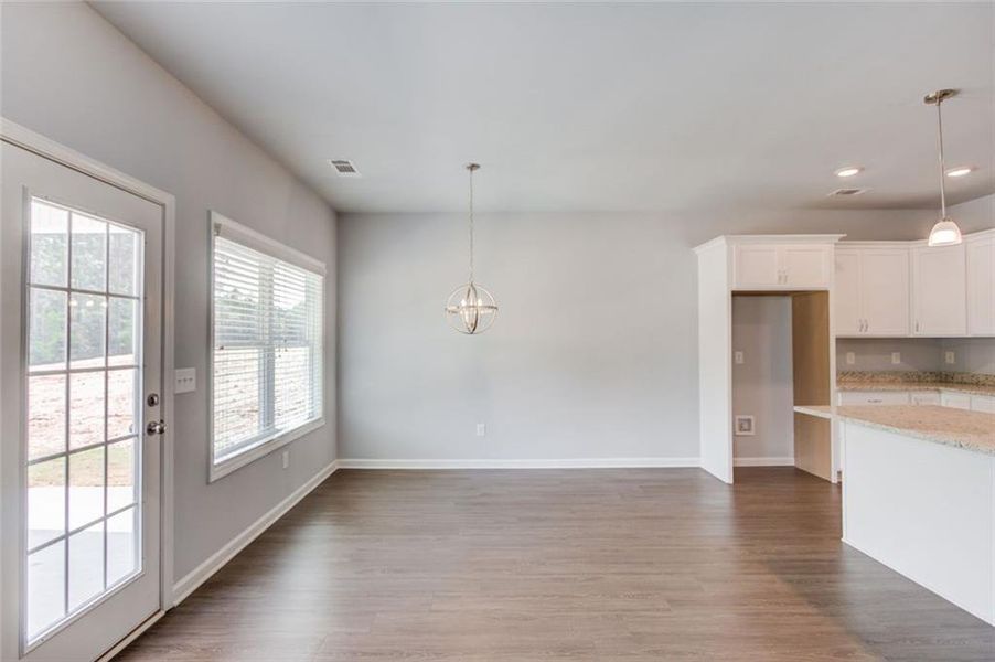 Spacious, unfurnished interior of a new home in , Clarkesville (Image 40).