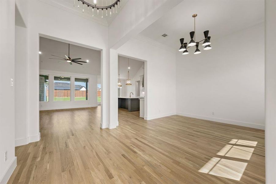 Spacious, unfurnished interior of a new home in NorthGlen, Haslet (Image 31).