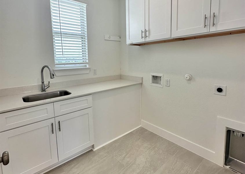 Furnished interior view inside a new home in Sage Hollow, Kyle (Image 7). Furnished interior view inside a new home in Sage Hollow, Kyle (Image 7).