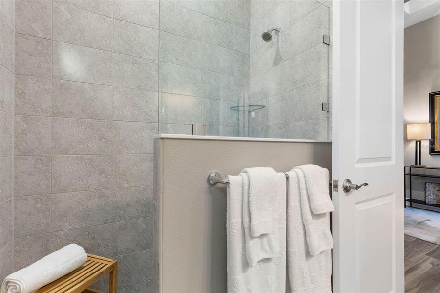 Furnished interior view inside a new home in , Palm Coast (Image 38).