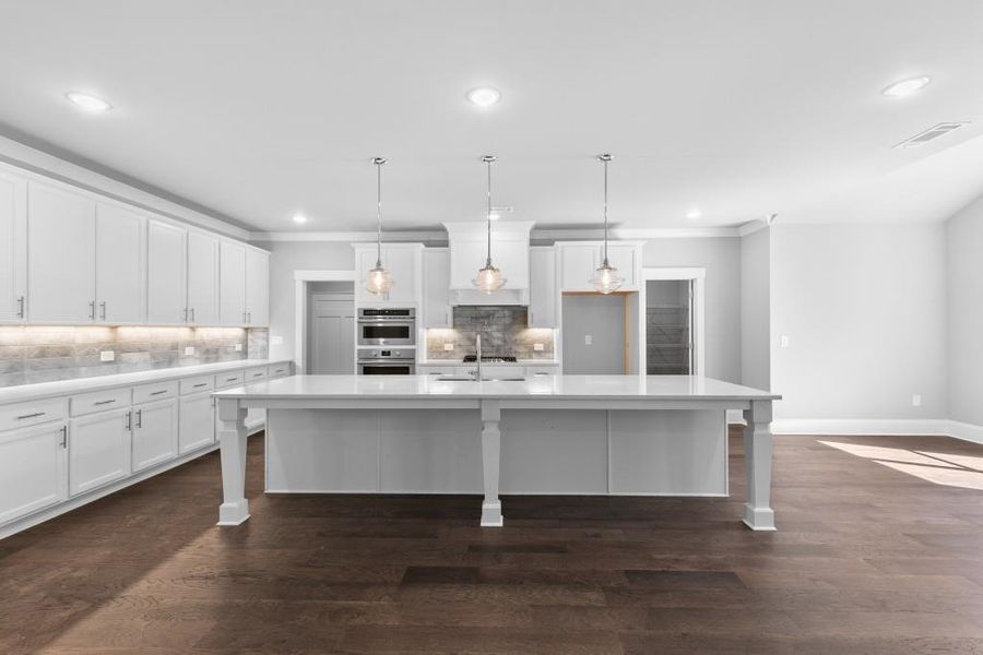 Furnished interior view inside a new home in , Dawsonville (Image 5).
