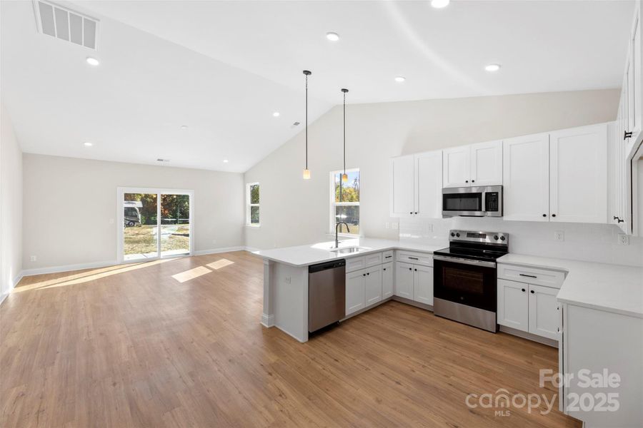 Furnished interior view inside a new home in , Monroe (Image 14).
