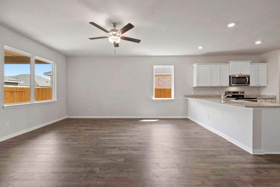 Spacious, unfurnished interior of a new home in Vacek Country Meadows, Richmond (Image 11).