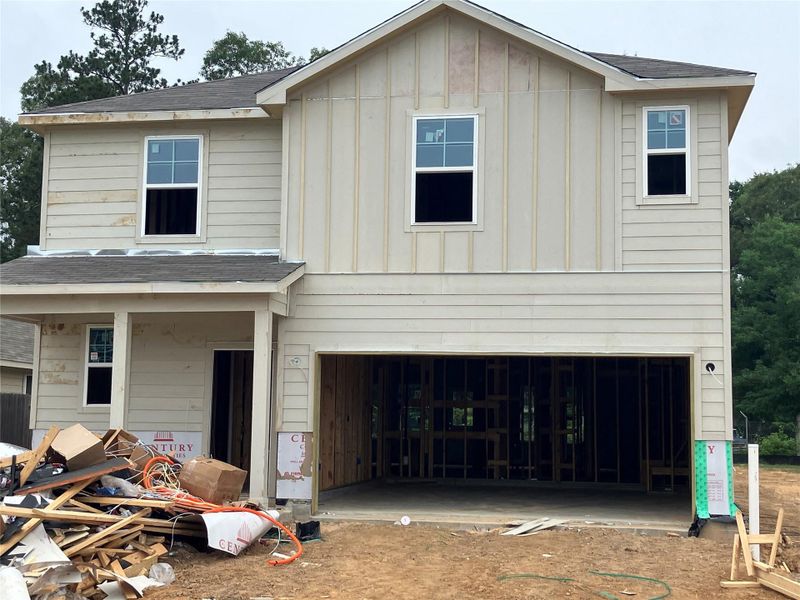 In-progress construction of a new home in Sherwood Glen, Conroe, TX (Image 21). In-progress construction of a new home in Sherwood Glen, Conroe, TX (Image 21).