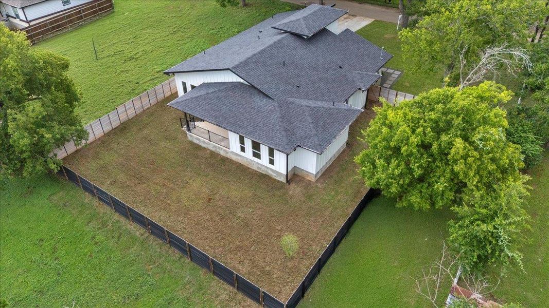 Aerial view of property and surrounding area Aerial view of property and surrounding area